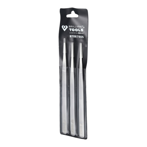 Brilliant Tools Pincetset, 3-dlg