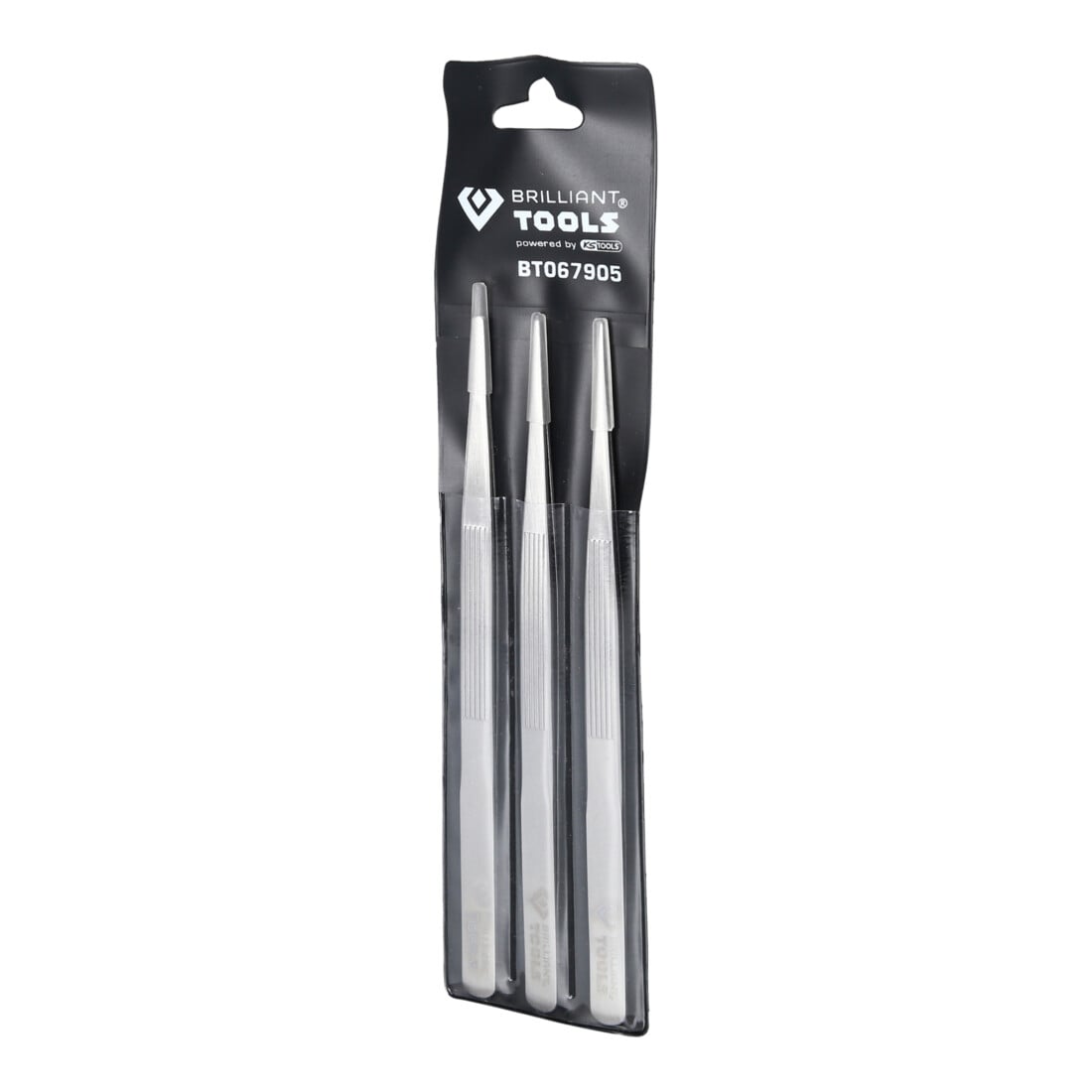 Brilliant Tools Pincetset, 3-dlg