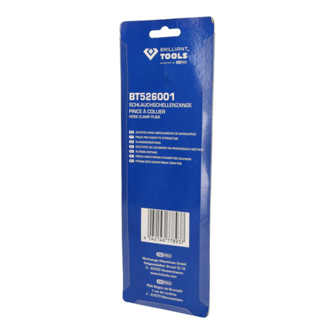 Brilliant Tools Pinza per fascette stringitubi