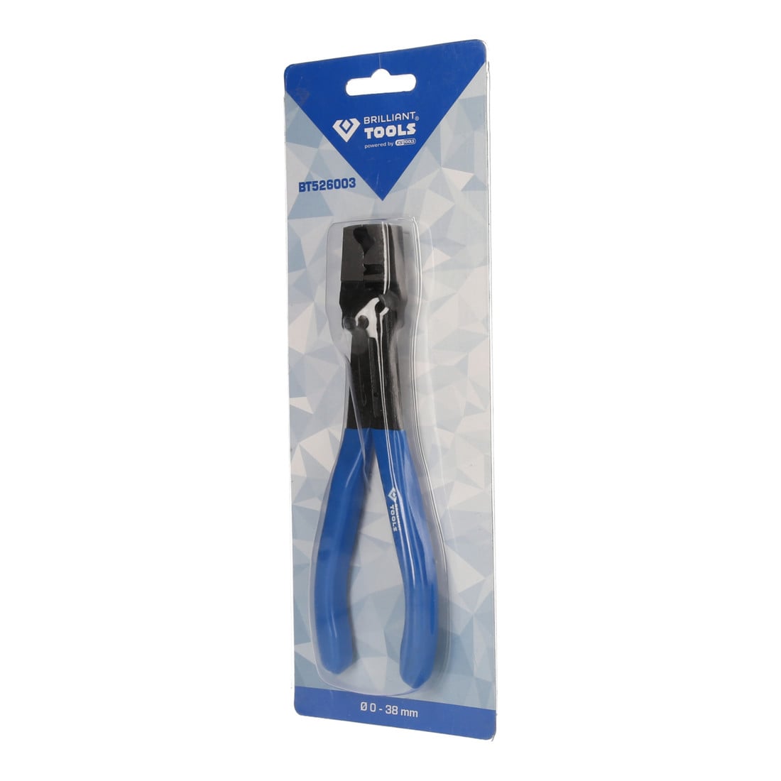 Brilliant Tools Pinza per fascette stringitubi, forgiata
