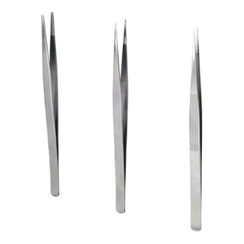 Brilliant Tools Pinzetten-Satz, 3-tlg