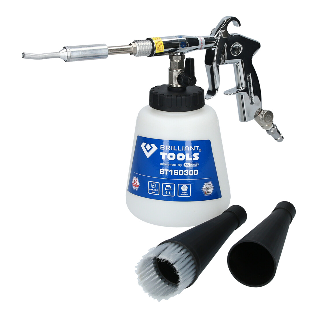 Brilliant Tools Pistola di pulizia ad aria compressa