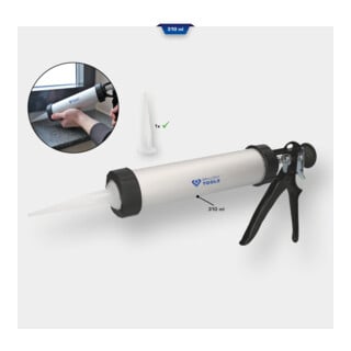Brilliant Tools Pistolet à cartouche, 310 ml