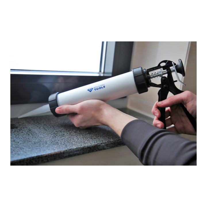 Brilliant Tools Pistolet à cartouche, 310 ml