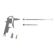 Brilliant Tools Pistolet pneumatique de soufflage avec 3 buses interchangeables incluses-5
