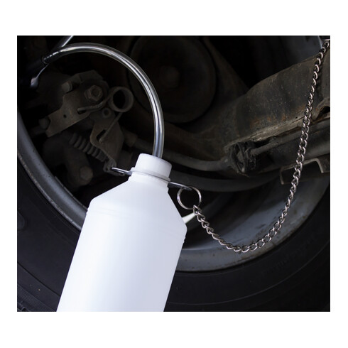 Brilliant Tools Purgeur de frein pneumatique avec bouteille de récupération