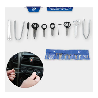 Brilliant Tools Radiodemontageset, 20-dlg