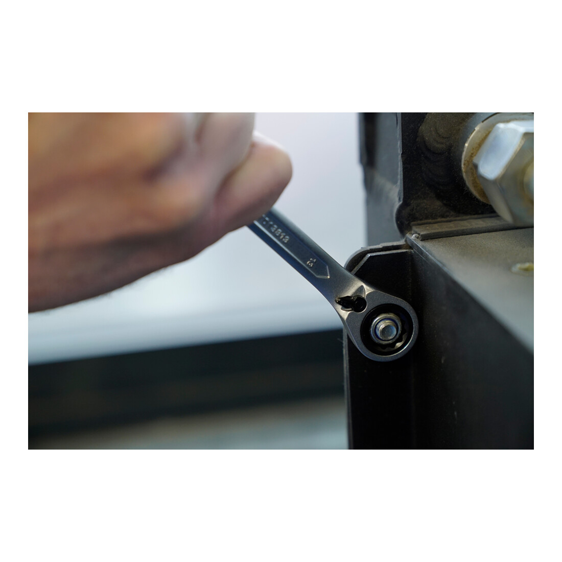 Brilliant Tools omkeerbare ringratelsleutel