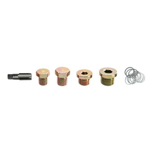 Brilliant Tools Reparatieset voor olieaftapplugschroefdraad, 64-dlg