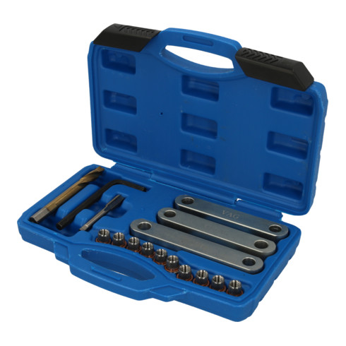 Brilliant Tools Reparatursatz für Bremsgewinde, M9 x 1,25, 16-tlg