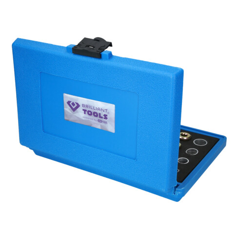 Brilliant Tools Reparatursatz für Öl-Ablassschrauben-Gewinde, 64-tlg