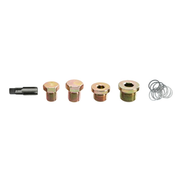 Brilliant Tools Reparatursatz für Öl-Ablassschrauben-Gewinde, 64-tlg