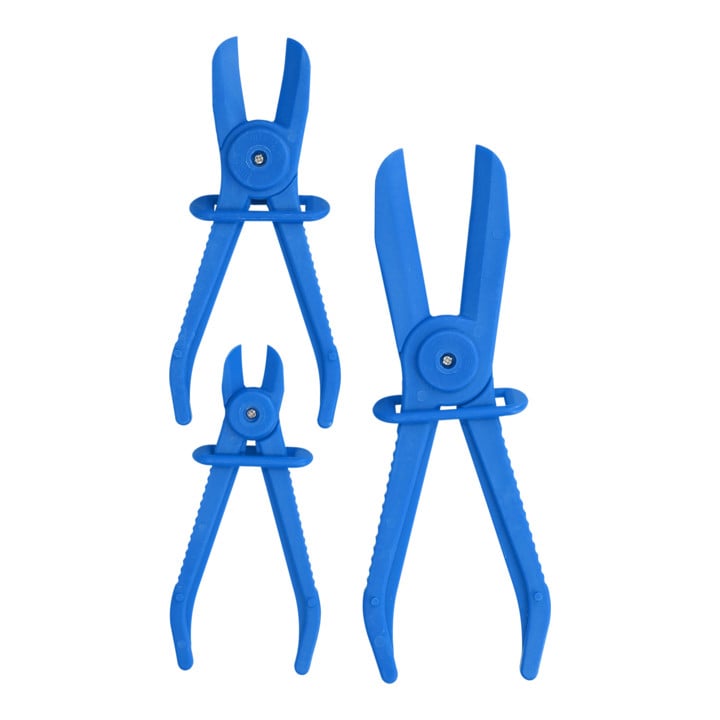 Brilliant Tools Schlauch-Abklemm-Zangen-Satz, gerade, 3-tlg