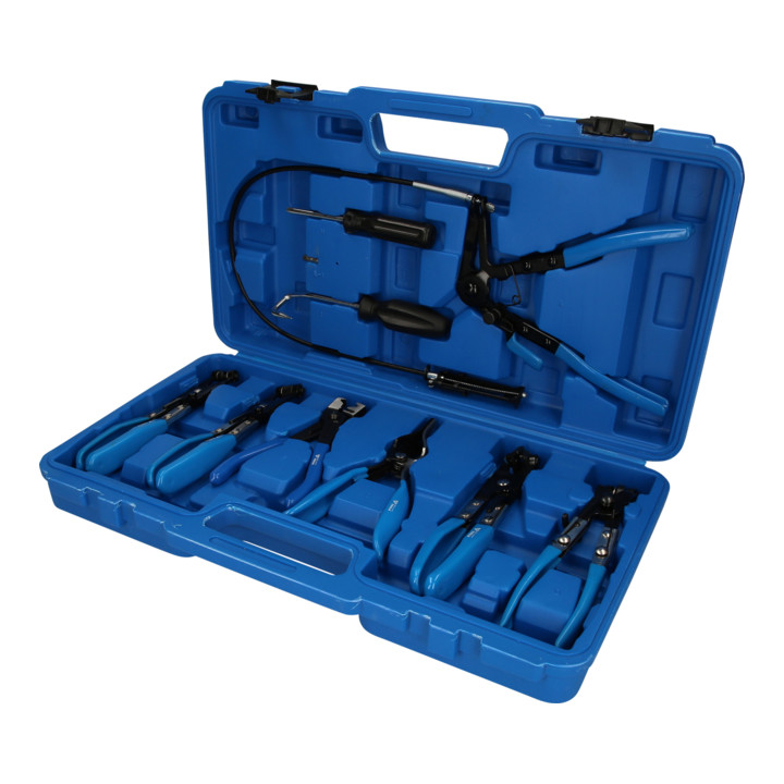 Brilliant Tools Schlauchschellenzangen-Satz, 9-tlg