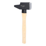 Brilliant Tools Schlosserhammer mit Hickory-Stiel, 2500 g, französische Form