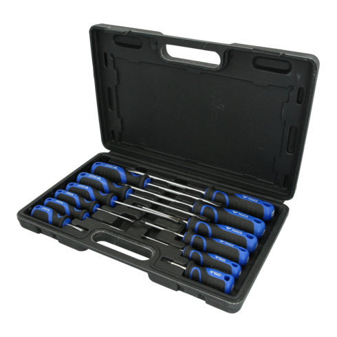 Brilliant Tools Schraubendreher-Satz, 12-tlg, Schlitz, PH