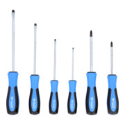 Brilliant Tools Schraubendreher-Satz, 6-tlg, Schlitz, PH-4