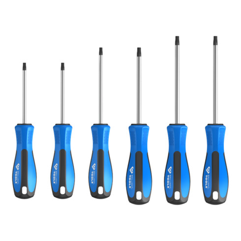 Brilliant Tools Schraubendreher-Satz, 6-tlg, TX-Profil