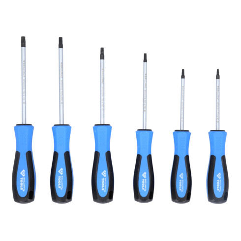Brilliant Tools Schraubendreher-Satz, 6-tlg, TX-Profil