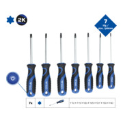 Brilliant Tools Schraubendreher-Satz, 7-tlg, TX-Profil