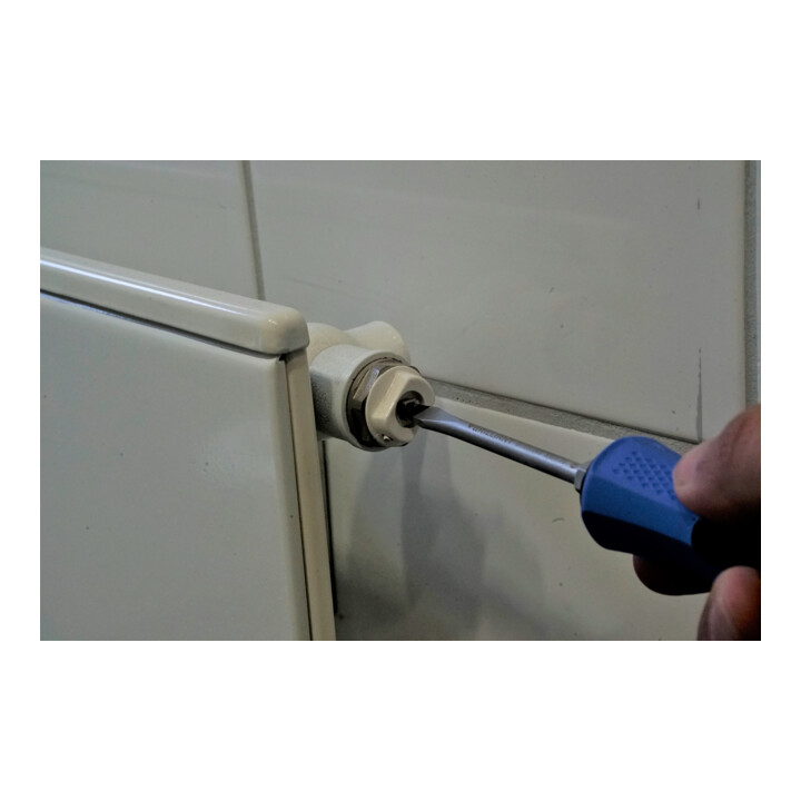 Brilliant Tools Schraubendreher Schlitz mit Schlagkappe, 5,5 x 125 mm