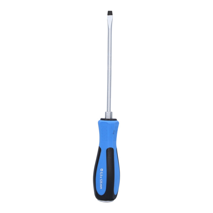 Brilliant Tools Schraubendreher Schlitz mit Schlagkappe, 5,5 x 125 mm