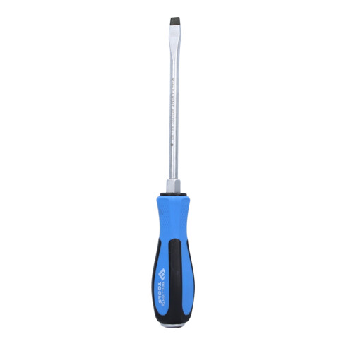 Brilliant Tools Schraubendreher Schlitz mit Schlagkappe, 8,0 x 150 mm