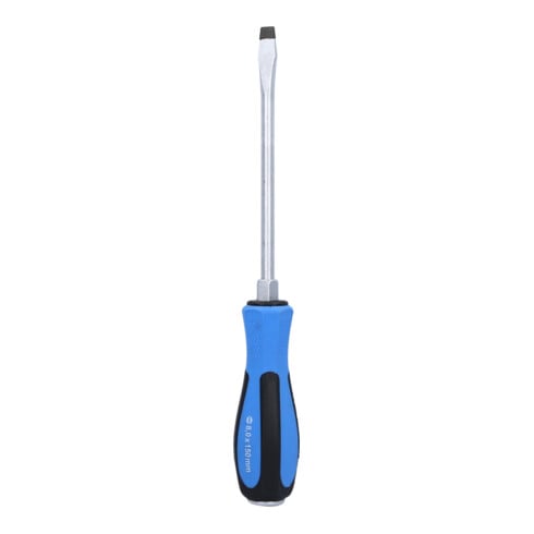 Brilliant Tools Schraubendreher Schlitz mit Schlagkappe, 8,0 x 150 mm