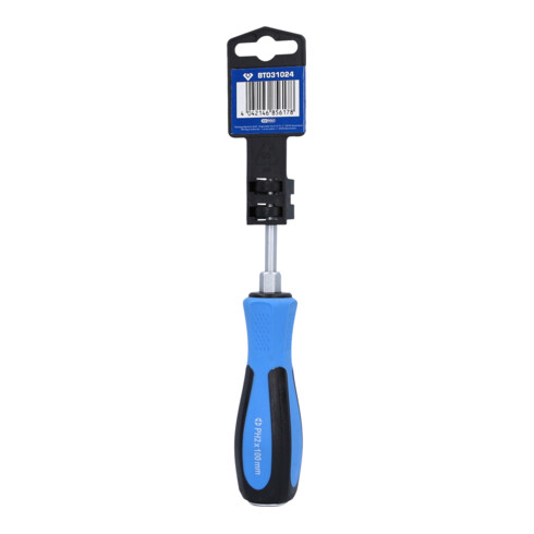 Brilliant Tools Schroevendraaier kruiskop met slagkap, PH2 x 100 mm