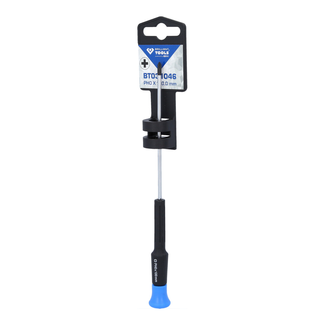Brilliant Tools Schroevendraaier PH Phillips, PH0 x 100 mm