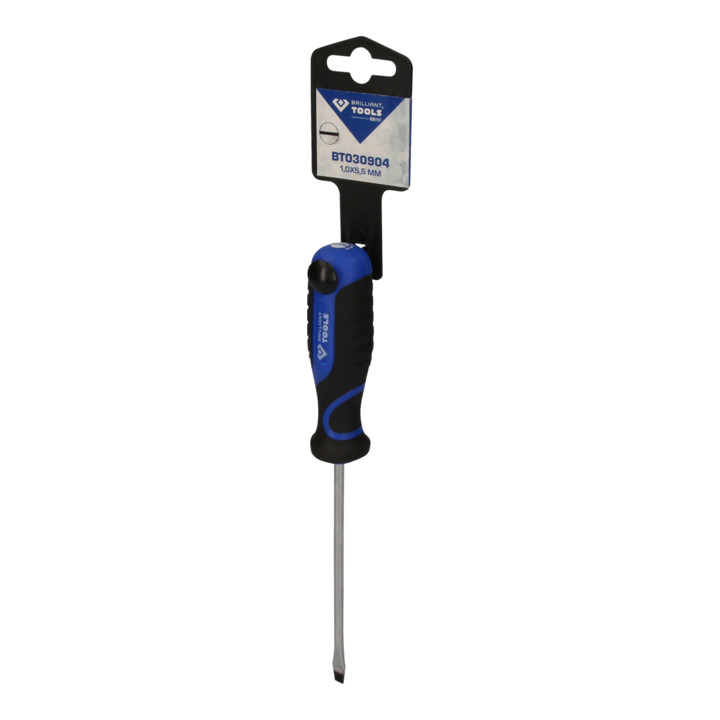 Brilliant Tools Schroevendraaier sleuf, 1,0 x 5,5 mm