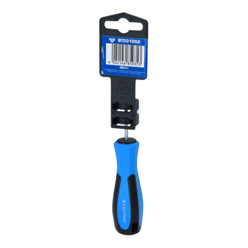 Brilliant Tools Schroevendraaier Sleuf, 2,0 x 63 mm