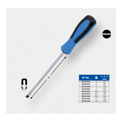 Brilliant Tools sleufschroevendraaier