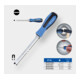 Brilliant Tools Schroevendraaier Sleuf met klopdop, 6,0 x 100 mm-1