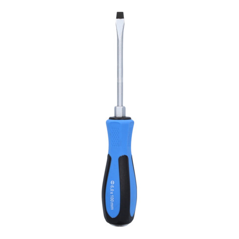 Brilliant Tools Schroevendraaier Sleuf met klopdop, 6,0 x 100 mm