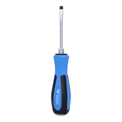 Brilliant Tools Schroevendraaier sleuf met klopkap, 5,0 x 75 mm
