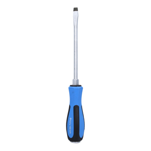 Brilliant Tools Schroevendraaier sleuf met slagkap, 8,0 x 150 mm