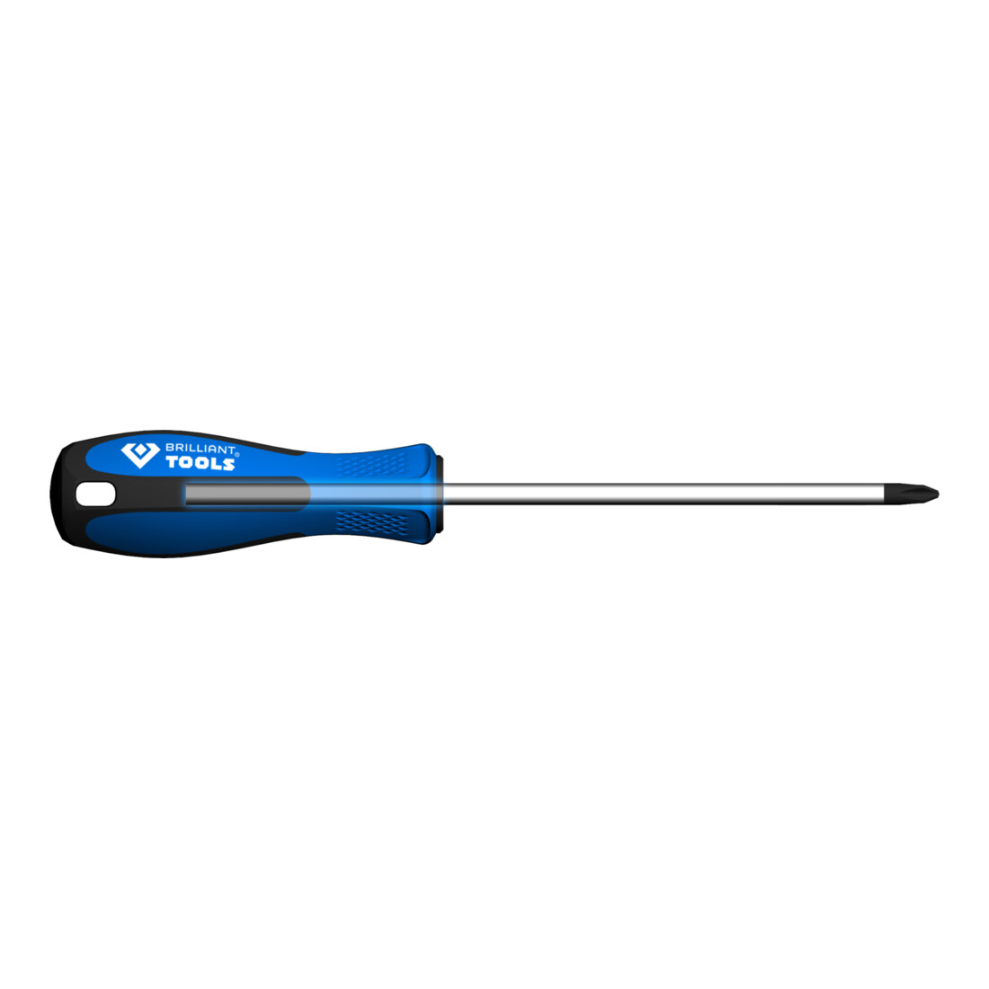 Brilliant Tools Schroevendraaierset, 6-dlg, sleuf, PH Phillips