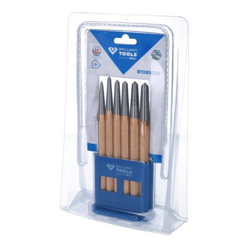 Brilliant Tools Serie di bulini, 6pz.