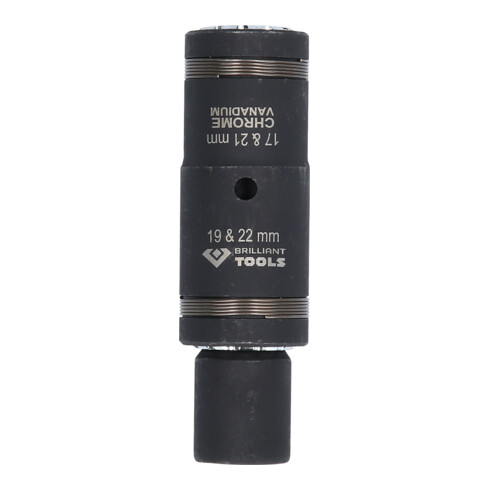 Brilliant Tools Serie di bussole  1/2" per avvitatore a impulsi 4in1, 2pz.