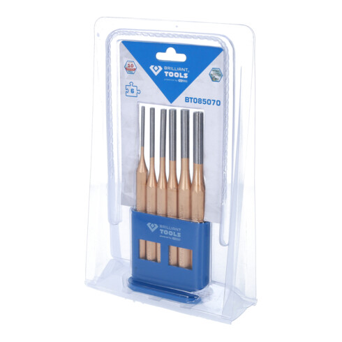 Brilliant Tools Serie di cacciaspine, 6pz.