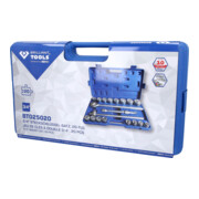 Brilliant Tools Serie di chiavi a bussola 3/4", 20pz.-5