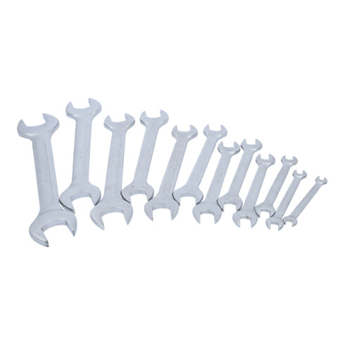 Brilliant Tools Serie di chiavi a forchetta doppie, 12pz.
