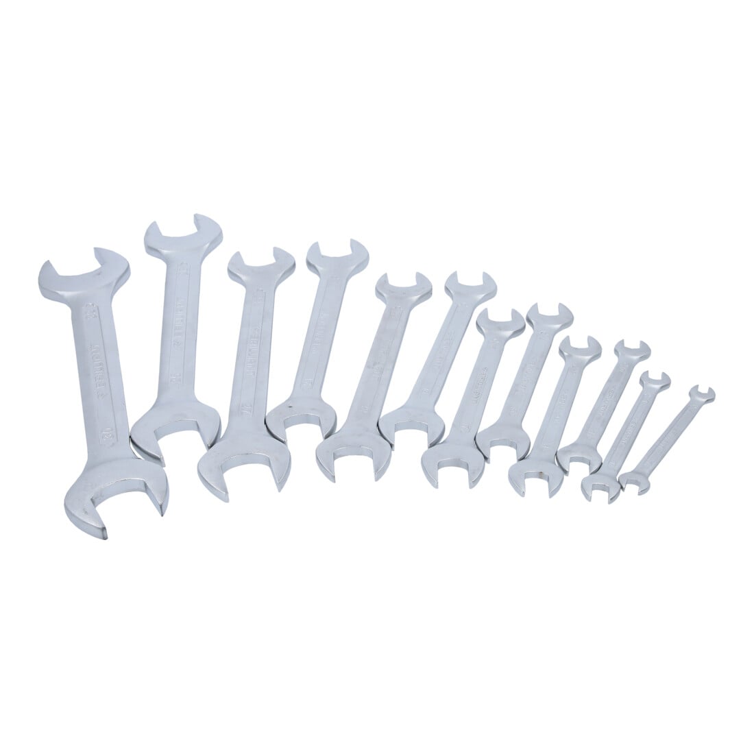 Brilliant Tools Serie di chiavi a forchetta doppie, 12pz.