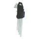 Brilliant Tools Serie di chiavi maschio piegate, 9pz., profilo Torx®, corte-4