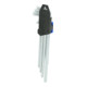 Brilliant Tools Serie di chiavi maschio piegate, 9pz., profilo Torx®, corte-5