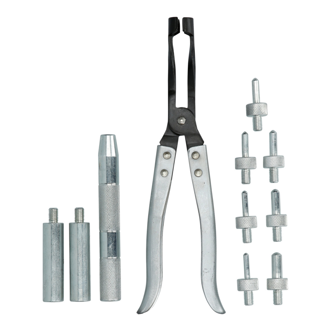 Brilliant Tools Serie di montaggio e smontaggio di guarnizioni dello stelo valvole, 11pz.