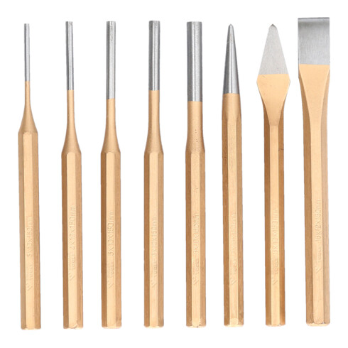 Brilliant Tools Serie di scapelli e cacciaspine, 8pz.