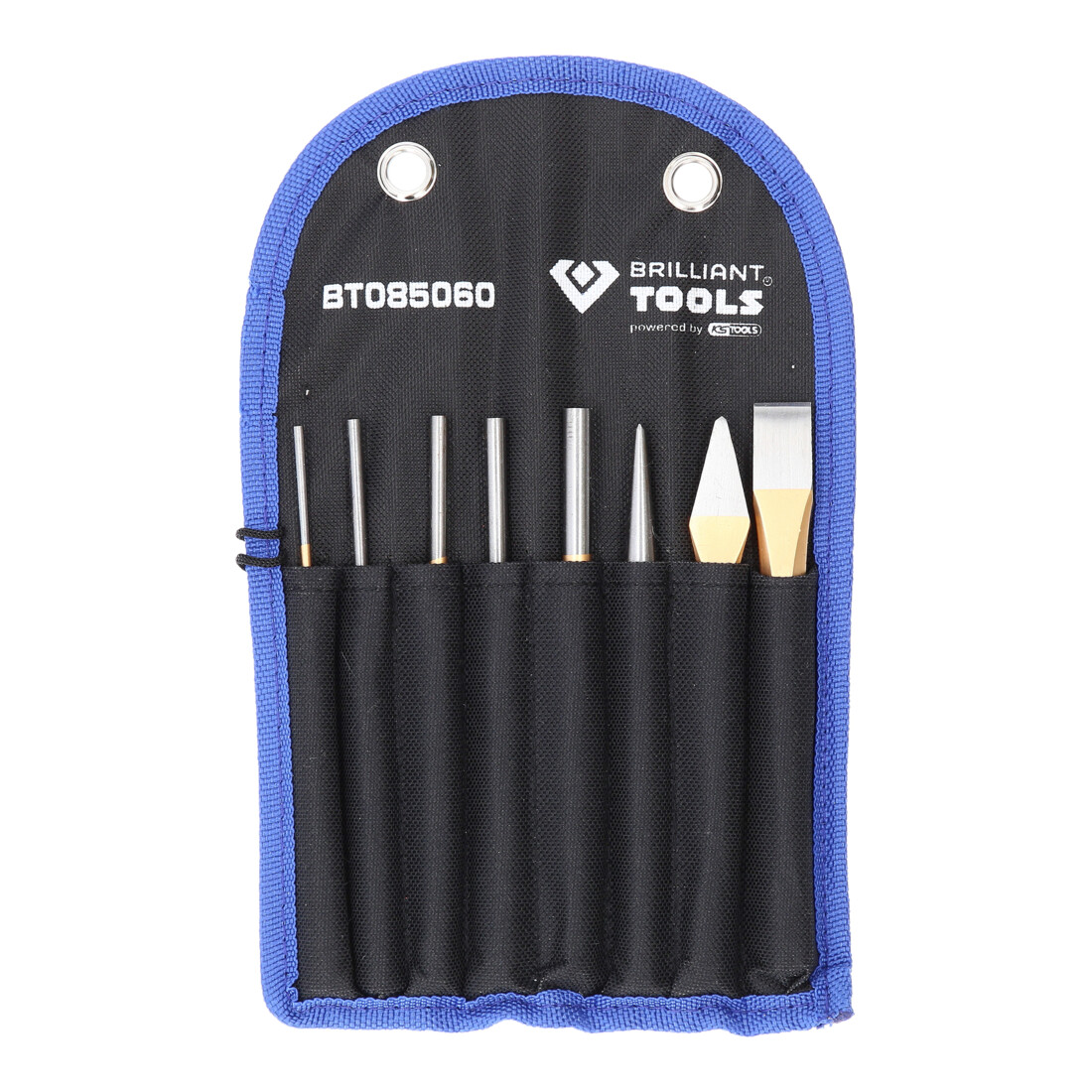 Brilliant Tools Serie di scapelli e cacciaspine, 8pz.