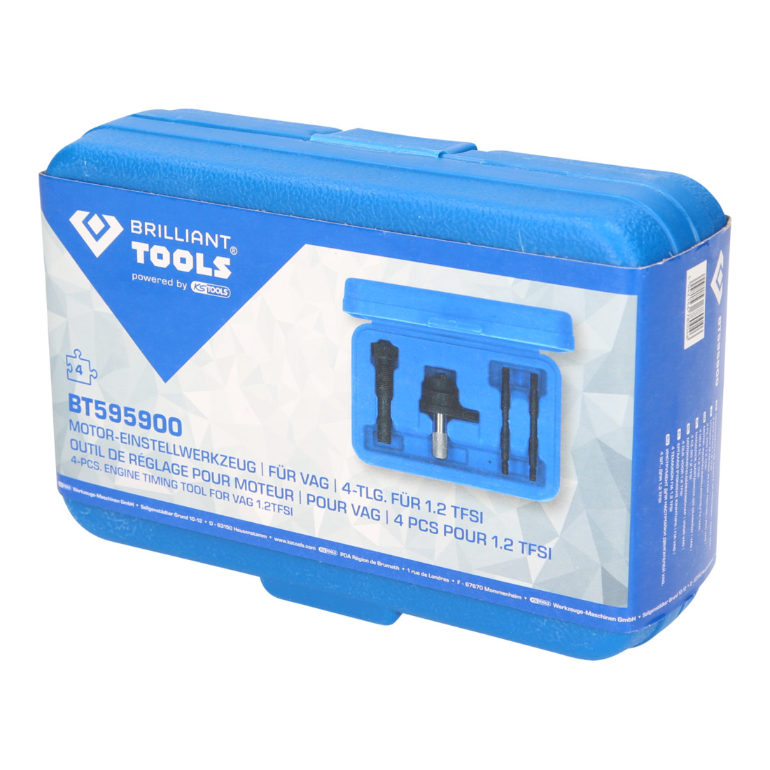 Brilliant Tools Serie di utensili di regolazione del motore per VAG 1.2 TSI, TFSI